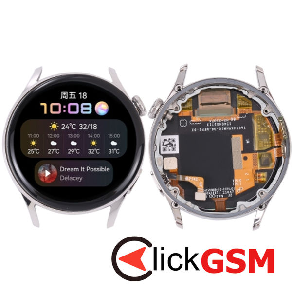 Piesa Display Cu Touchscreen Si Rama Huawei Watch 3 23j7