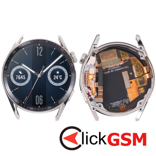 Piesa Display Cu Touchscreen Si Rama Huawei Watch Gt3 42mm 23ks