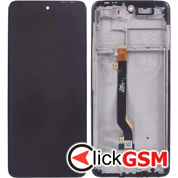 Piesa Display Cu Touchscreen Si Rama Infinix Note 10 4sig