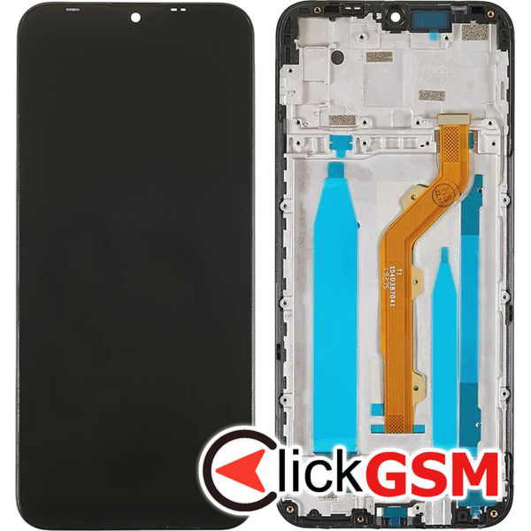 Piesa Display Cu Touchscreen Si Rama Infinix Smart 4 4skl