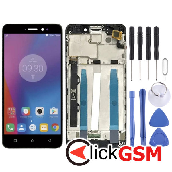 Piesa Display Cu Touchscreen Si Rama Lenovo K6 Power 2tby