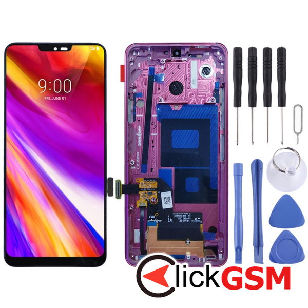 Piesa Display Cu Touchscreen Si Rama Lg G7 Thinq 26a4