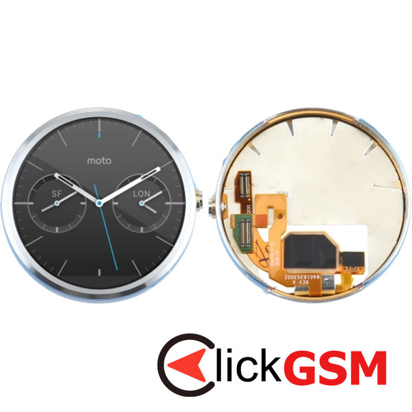 Piesa Display Cu Touchscreen Si Rama Motorola Moto 360 22zn