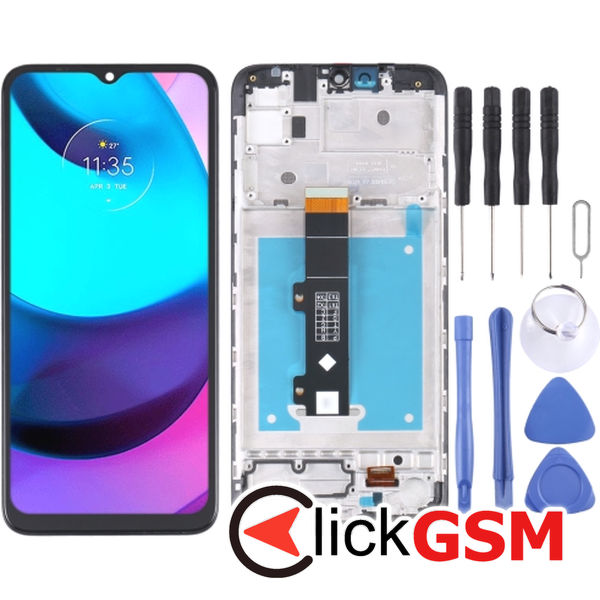 Piesa Display Cu Touchscreen Si Rama Motorola Moto E20 22f3