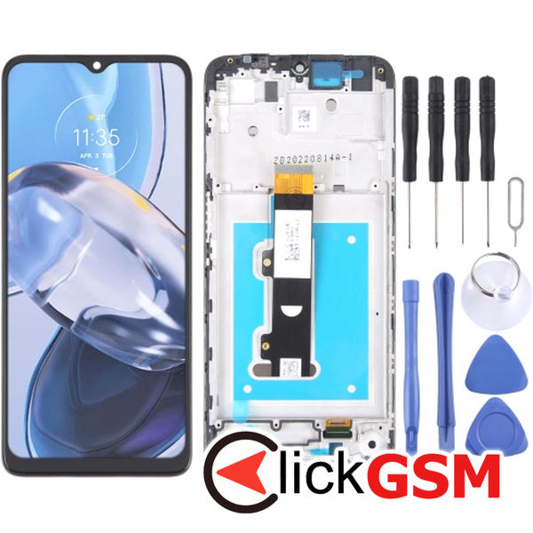 Piesa Piesa Display Cu Touchscreen Si Rama Motorola Moto E22i 2uks