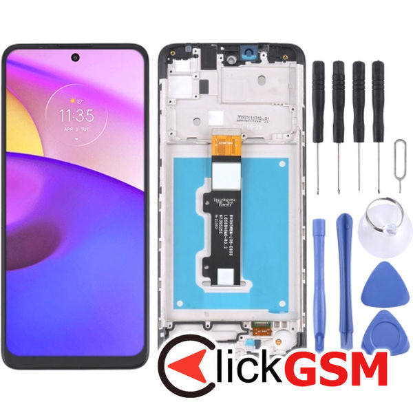 Piesa Piesa Display Cu Touchscreen Si Rama Motorola Moto E40 22fc