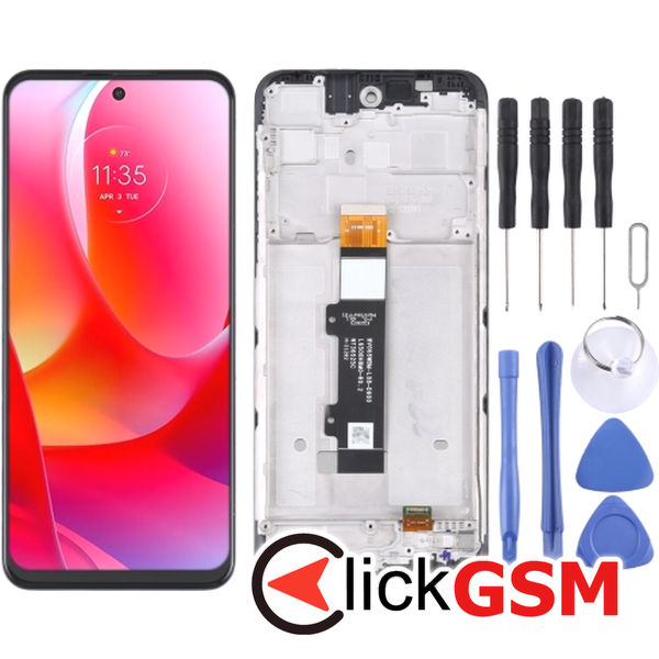 Piesa Display Cu Touchscreen Si Rama Motorola Moto G Power 2022 22s9