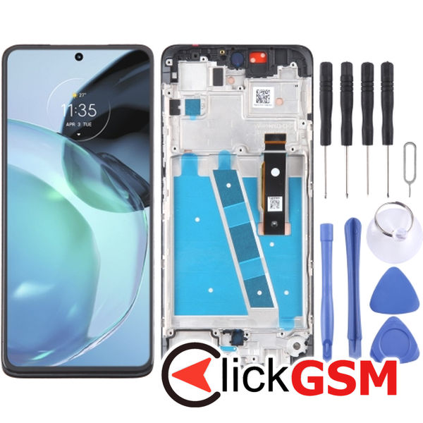 Piesa Display Cu Touchscreen Si Rama Motorola Moto G72 2uwb