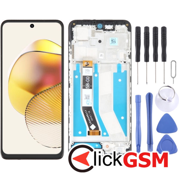 Piesa Piesa Display Cu Touchscreen Si Rama Motorola Moto G73 5g 2uu9