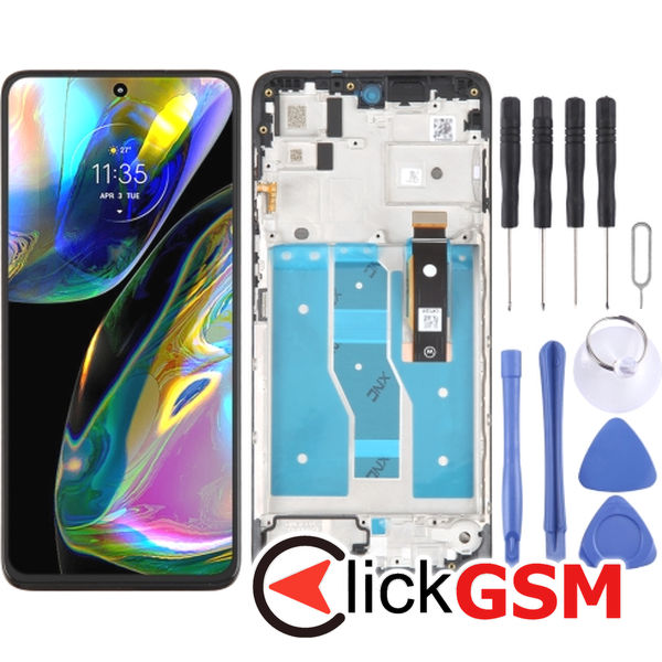 Piesa Piesa Display Cu Touchscreen Si Rama Motorola Moto G82 2uxo