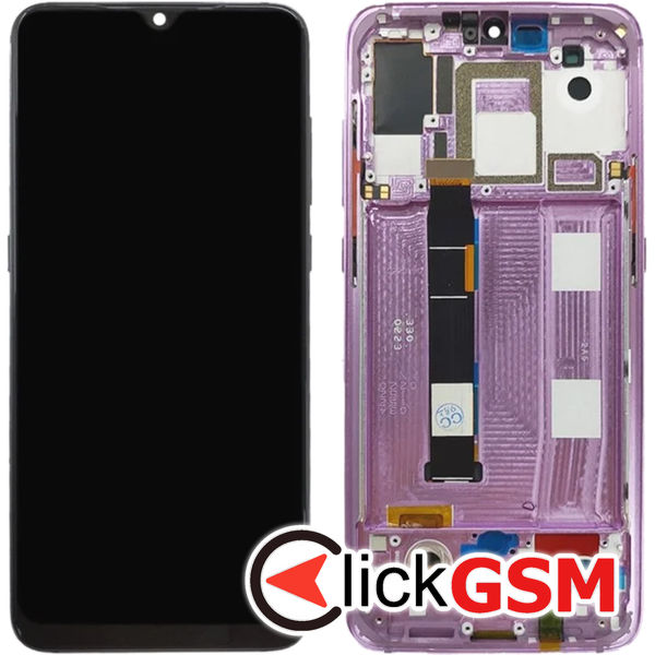 Piesa Display Cu Touchscreen Si Rama Mov Xiaomi Mi 9 4xw5