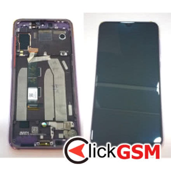 Piesa Display Cu Touchscreen Si Rama Mov Xiaomi Mi 9 Se 38j8