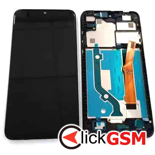 Piesa Display Cu Touchscreen Si Rama Negru Alcatel 1v 2020 2mrp