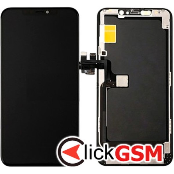 Piesa Piesa Display Cu Touchscreen Si Rama Negru Apple Iphone 11 Pro S87