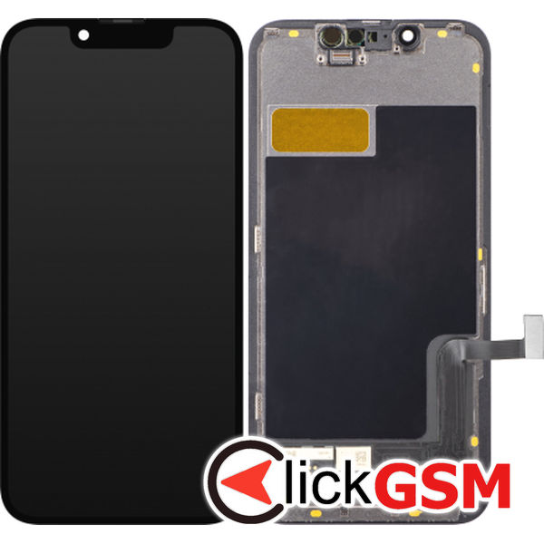 Piesa Display Cu Touchscreen Si Rama Negru Apple Iphone 13 Mini 4i0n