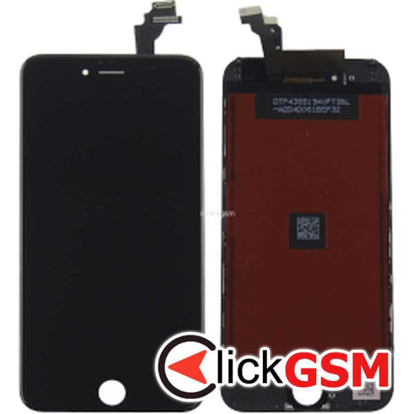 Piesa Display Cu Touchscreen Si Rama Negru Apple Iphone 6 11ns