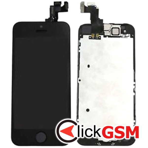 Piesa Display Cu Touchscreen Si Rama Negru Apple Iphone 6 1tdy