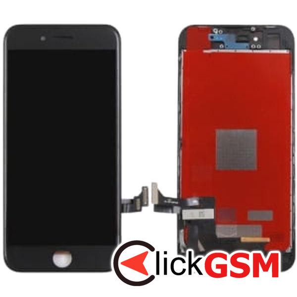 Piesa Display Cu Touchscreen Si Rama Negru Apple Iphone Se 2020 3j30