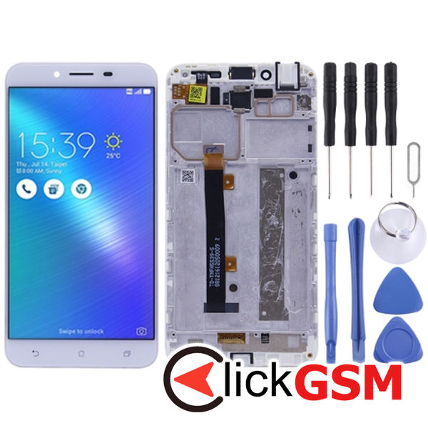 Piesa Display Cu Touchscreen Si Rama Negru Asus Zenfone 3 Max 25a8