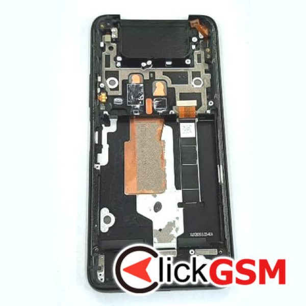 Piesa Display Cu Touchscreen Si Rama Negru Asus Zenfone 7 35x3