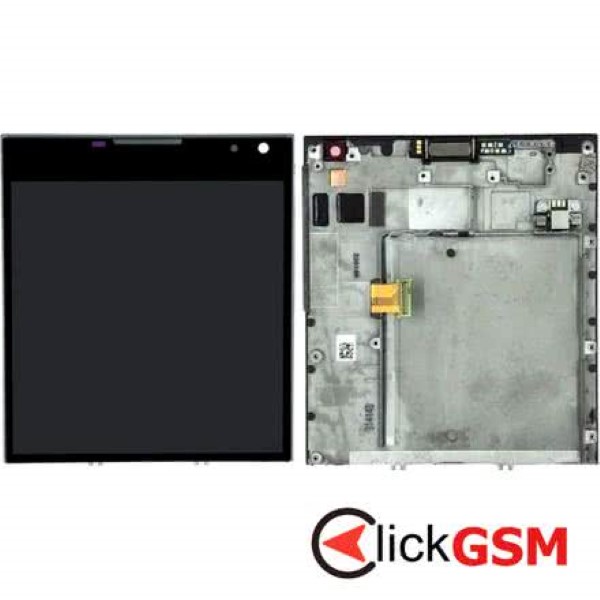 Piesa Display Cu Touchscreen Si Rama Negru Blackberry Passport 1exf