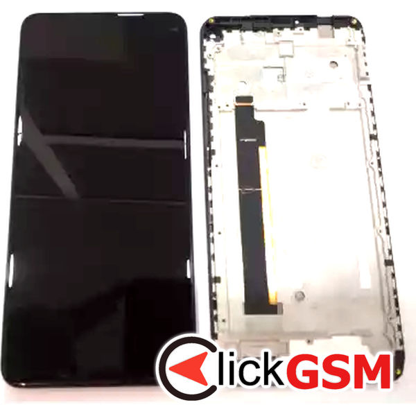 Piesa Piesa Display Cu Touchscreen Si Rama Negru Cubot Max 2 2o9h