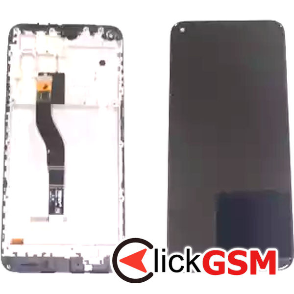 Piesa Display Cu Touchscreen Si Rama Negru Cubot X30 2o88