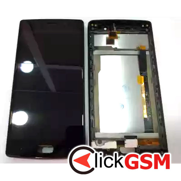 Piesa Piesa Display Cu Touchscreen Si Rama Negru Doogee Bl7000 2i48