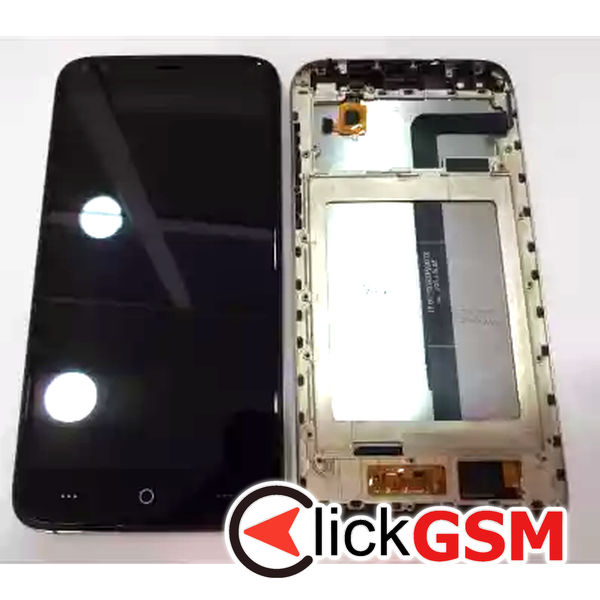 Piesa Piesa Display Cu Touchscreen Si Rama Negru Doogee X30 2hy7