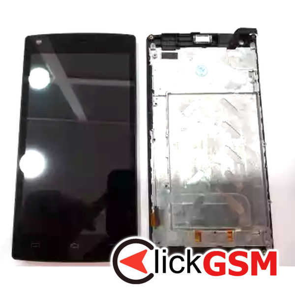 Piesa Piesa Display Cu Touchscreen Si Rama Negru Doogee X5 Max 2hxq