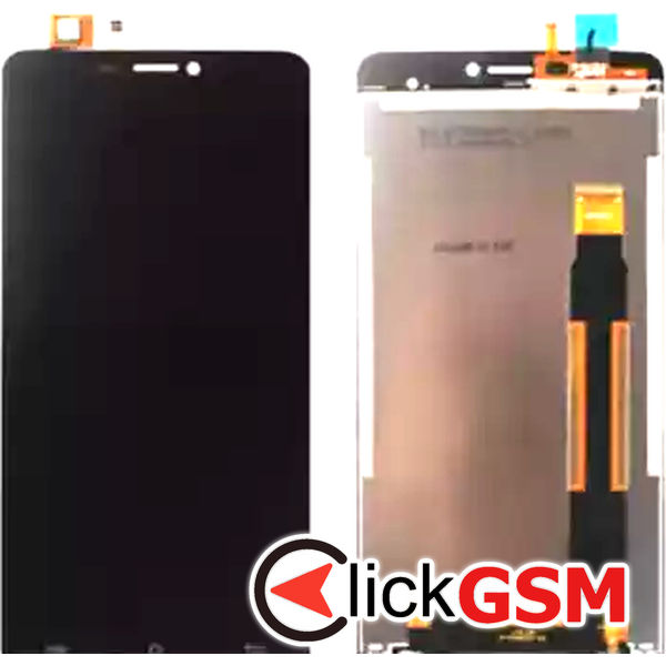 Piesa Display Cu Touchscreen Si Rama Negru Doogee X7 Pro 2hwx