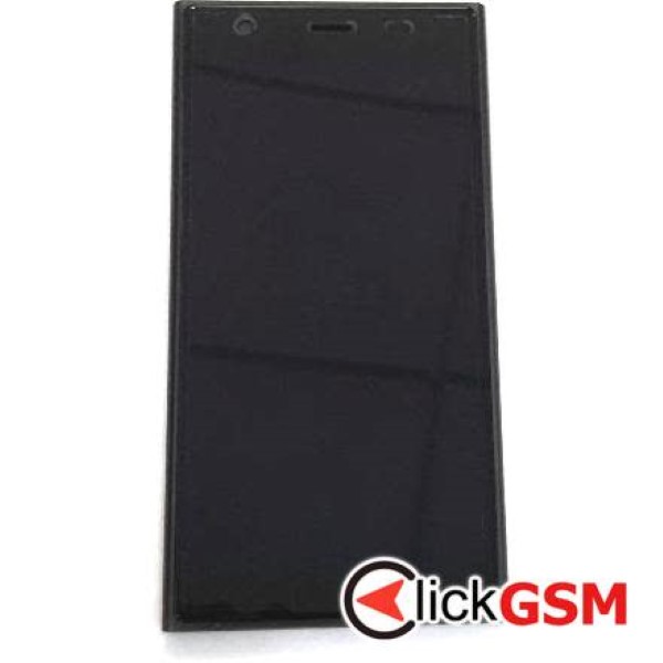 Piesa Piesa Display Cu Touchscreen Si Rama Negru Doogee Y300 2i6a