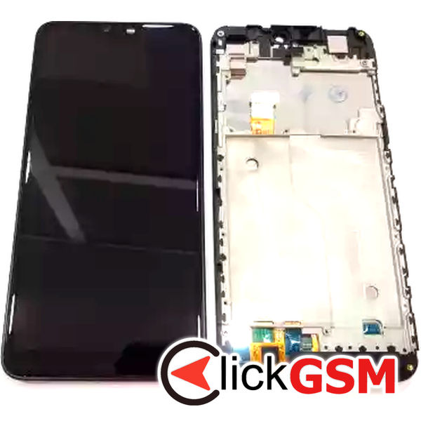 Piesa Display Cu Touchscreen Si Rama Negru Doogee Y7 2i65