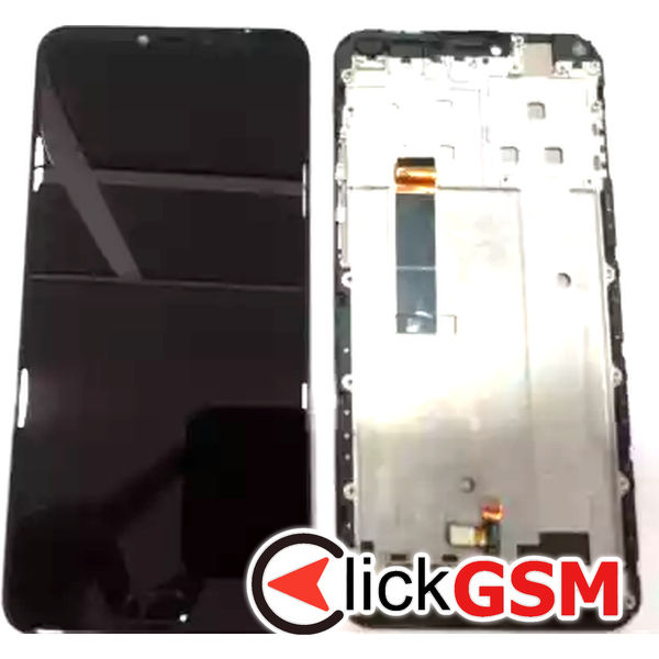 Piesa Piesa Display Cu Touchscreen Si Rama Negru Doogee Y7 Plus 2huh