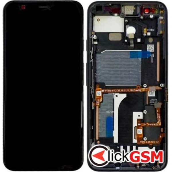 Piesa Piesa Display Cu Touchscreen Si Rama Negru Google Pixel 4 288i