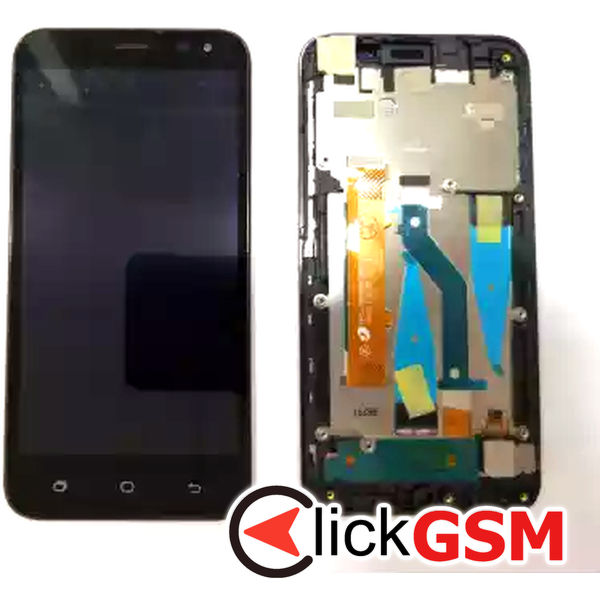 Piesa Display Cu Touchscreen Si Rama Negru Hisense L675 Ui9