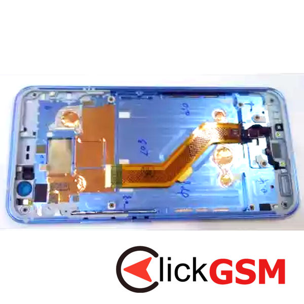 Piesa Display Cu Touchscreen Si Rama Negru Htc U11 19u6