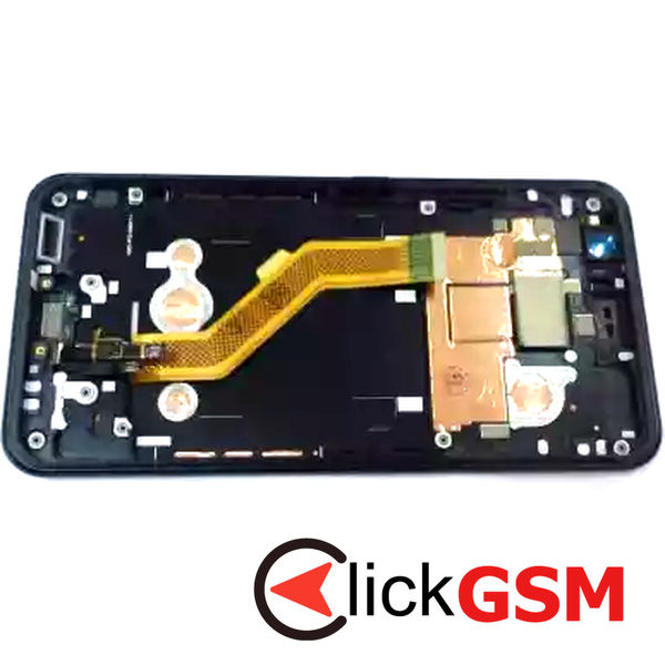 Piesa Display Cu Touchscreen Si Rama Negru Htc U11 19u8