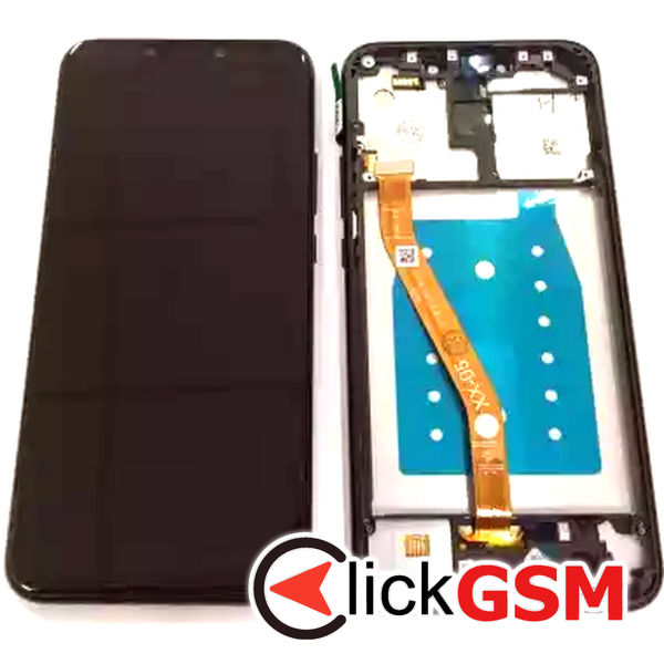 Piesa Display Cu Touchscreen Si Rama Negru Huawei Mate 20 Lite 13gm