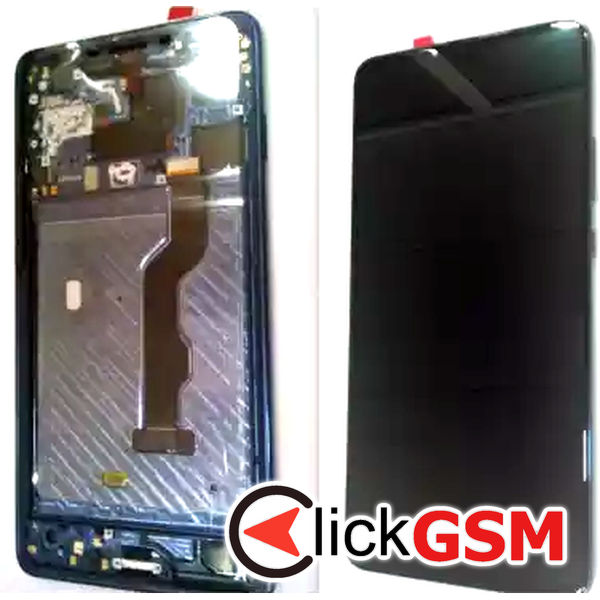 Piesa Display Cu Touchscreen Si Rama Negru Huawei Mate 20 X 18ly