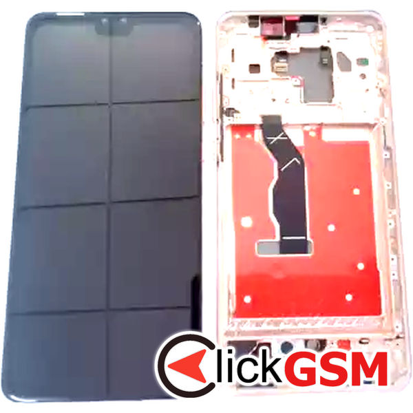 Piesa Display Cu Touchscreen Si Rama Negru Huawei Mate 30 13gh