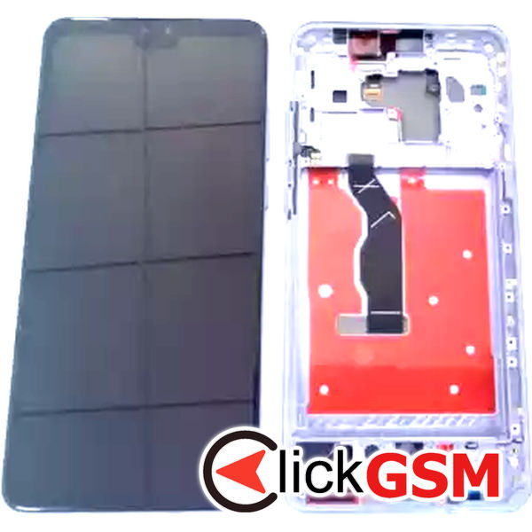 Piesa Piesa Display Cu Touchscreen Si Rama Negru Huawei Mate 30 1ddi