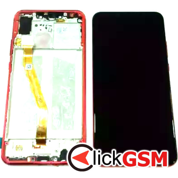 Piesa Piesa Display Cu Touchscreen Si Rama Negru Huawei Nova 3 Flp