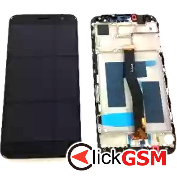 Piesa Display Cu Touchscreen Si Rama Negru Huawei Nova Plus Gsn