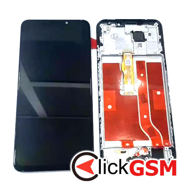 Piesa Piesa Display Cu Touchscreen Si Rama Negru Huawei Nova Y91 Gyo