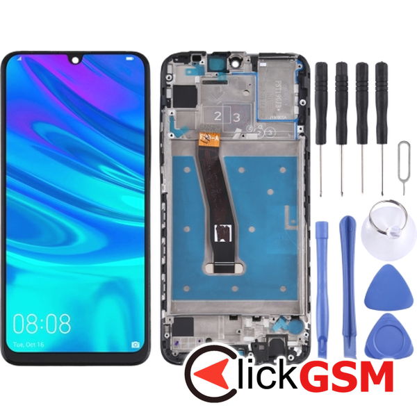 Piesa Display Cu Touchscreen Si Rama Negru Huawei P Smart 2019 23tn