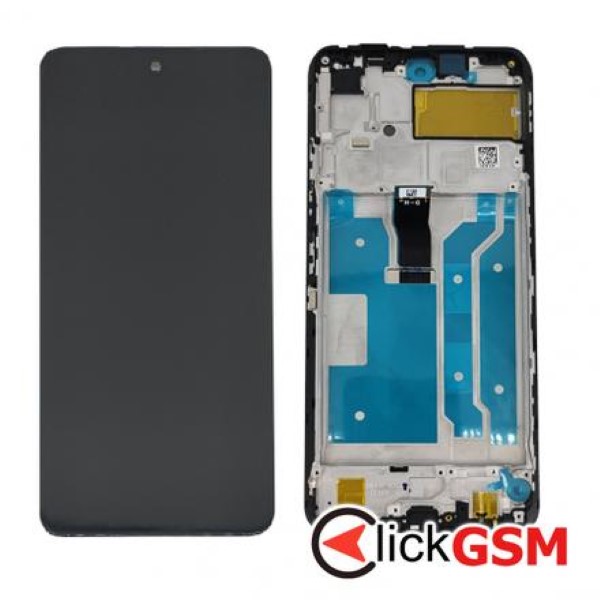 Piesa Display Cu Touchscreen Si Rama Negru Huawei P Smart 2021 2wkb