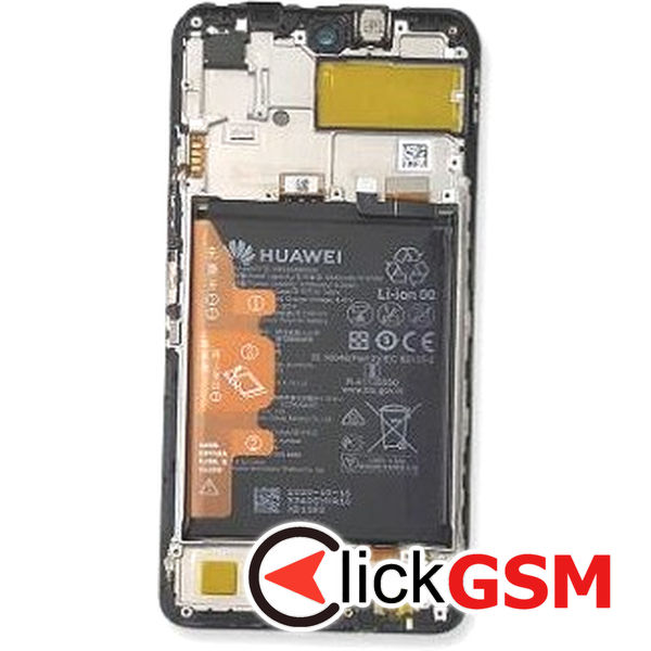 Piesa Display Cu Touchscreen Si Rama Negru Huawei P Smart 2021 33xx