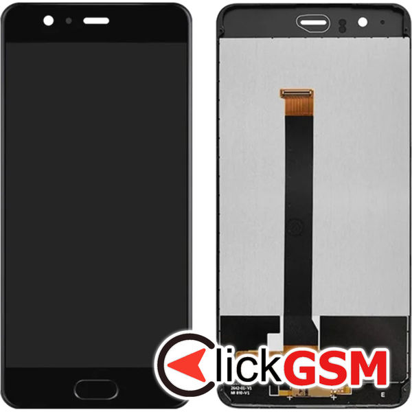 Piesa Display Cu Touchscreen Si Rama Negru Huawei P10 Plus 4rxh