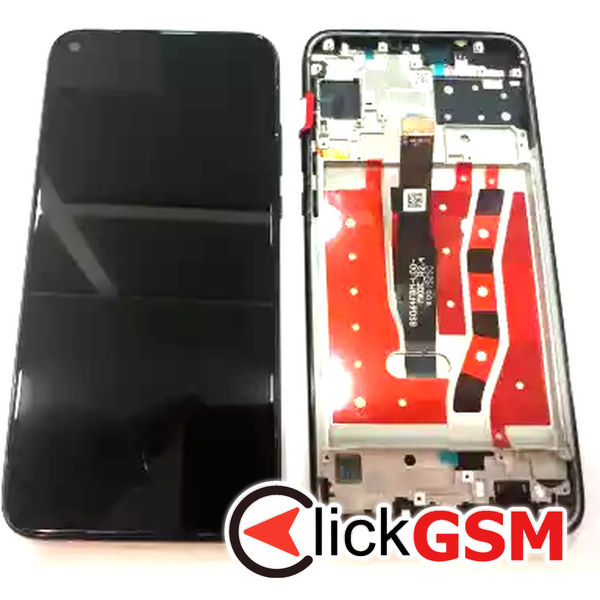 Piesa Display Cu Touchscreen Si Rama Negru Huawei P20 Lite 2019 H5w